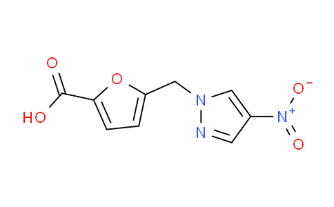 CAS No. 436086-87-2, 5-[(4-nitro-1H-pyrazol-1-yl)methyl]-2-furoic acid