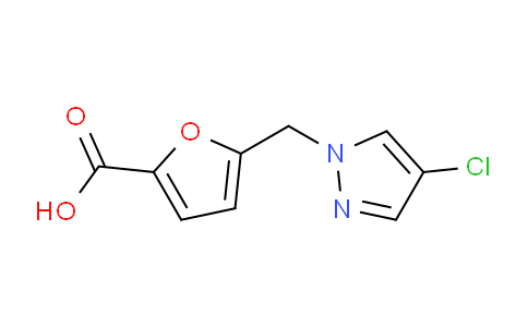 CAS No. 312309-03-8, 5-[(4-chloro-1H-pyrazol-1-yl)methyl]-2-furoic acid