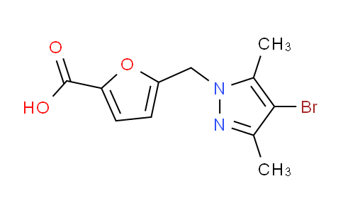 CAS No. 306935-28-4, 5-[(4-bromo-3,5-dimethyl-1H-pyrazol-1-yl)methyl]-2-furoic acid