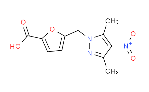 CAS No. 380580-59-6, 5-[(3,5-dimethyl-4-nitro-1H-pyrazol-1-yl)methyl]-2-furoic acid