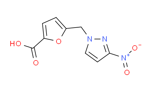 CAS No. 1006432-94-5, 5-[(3-nitro-1H-pyrazol-1-yl)methyl]-2-furoic acid