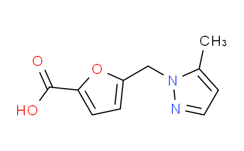CAS No. 1171850-34-2, 5-[(5-methyl-1H-pyrazol-1-yl)methyl]-2-furoic acid