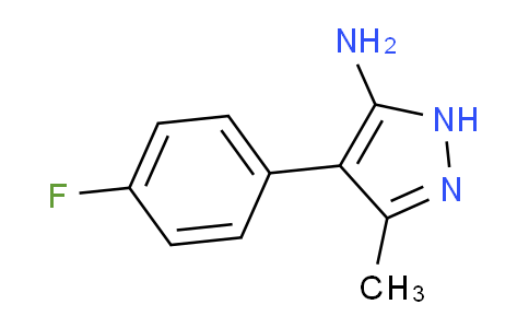 CAS No. 1119390-95-2, 4-(4-fluorophenyl)-3-methyl-1H-pyrazol-5-amine
