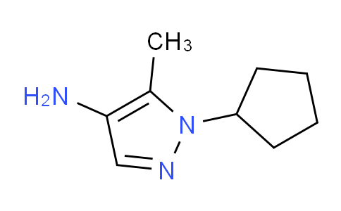 CAS No. 1006495-85-7, 4-Amino-1-cyclopentyl-5-methylpyrazole