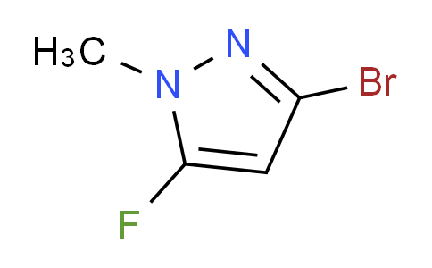 CAS No. 1820608-53-4, 3-Bromo-5-fluoro-1-methyl-1H-pyrazole