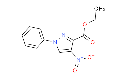 CAS No. 21443-84-5, ethyl 4-nitro-1-phenyl-1H-pyrazole-3-carboxylate