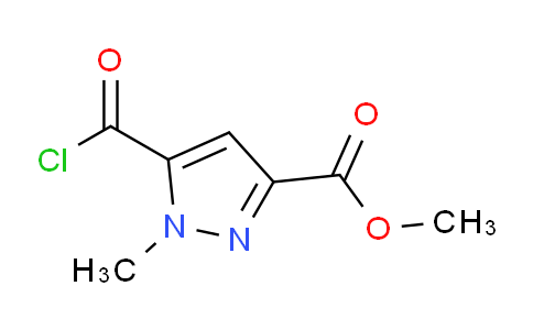 CAS No. 203792-49-8, methyl 5-(chlorocarbonyl)-1-methyl-1H-pyrazole-3-carboxylate