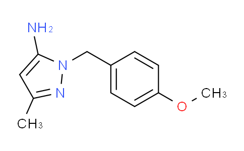 CAS No. 949556-61-0, 1-(4-methoxybenzyl)-3-methyl-1H-pyrazol-5-amine