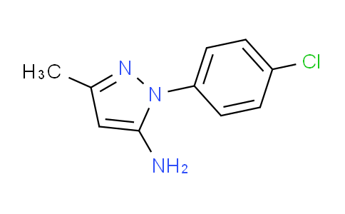 CAS No. 40401-39-6, 1-(4-chlorophenyl)-3-methyl-1H-pyrazol-5-amine