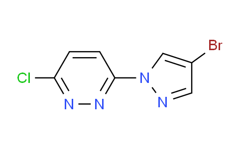 CAS No. 957035-33-5, 3-(4-Bromo-1H-pyrazol-1-yl)-6-chloropyridazine