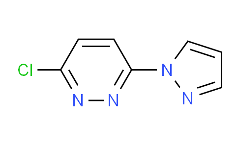 CAS No. 29334-66-5, 3-Chloro-6-(1H-pyrazol-1-yl)pyridazine