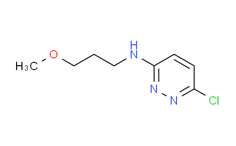 CAS No. 898656-60-5, 6-Chloro-N-(3-methoxypropyl)pyridazin-3-amine