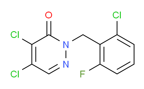 CAS No. 175135-45-2, 4,5-Dichloro-2-(2-chloro-6-fluorobenzyl)pyridazin-3(2H)-one