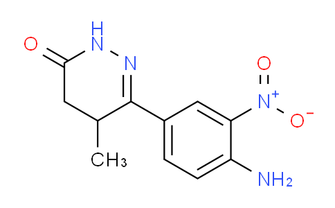 CAS No. 111789-90-3, 6-(4-Amino-3-nitrophenyl)-5-methyl-4,5-dihydropyridazin-3(2H)-one