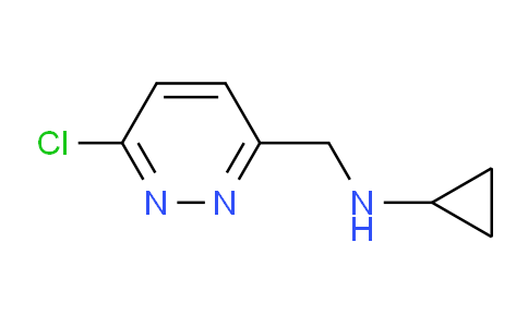 CAS No. 1289386-54-4, N-((6-Chloropyridazin-3-yl)methyl)cyclopropanamine