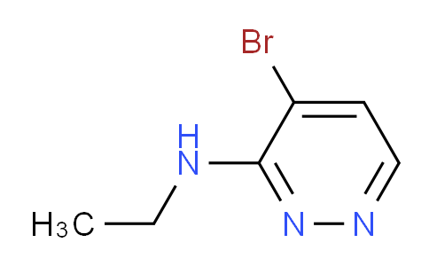 CAS No. 1396762-42-7, 4-bromo-N-ethylpyridazin-3-amine