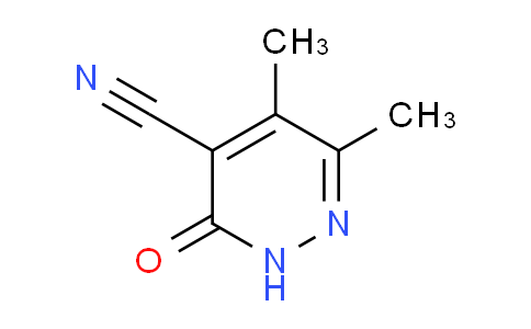 CAS No. 40380-36-7, 5,6-Dimethyl-3-oxo-2,3-dihydropyridazine-4-carbonitrile