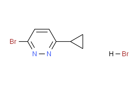 CAS No. 2044706-90-1, 3-Bromo-6-cyclopropylpyridazine Hydrobromide