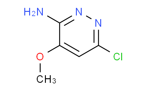 CAS No. 808770-39-0, 6-chloro-4-methoxypyridazin-3-amine