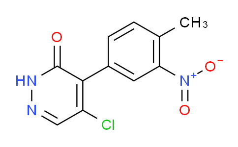 CAS No. 1245646-50-7, 5-chloro-4-(4-methyl-3-nitrophenyl)pyridazin-3(2H)-one
