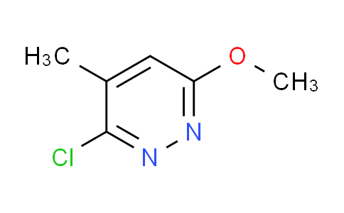 CAS No. 89466-36-4, 3-chloro-6-methoxy-4-methylpyridazine
