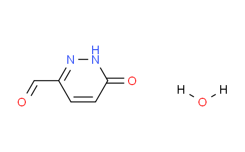CAS No. 1409932-24-6, 6-oxo-1,6-dihydropyridazine-3-carbaldehyde hydrate