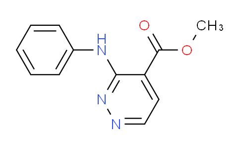 CAS No. 119581-34-9, Methyl 3-(phenylamino)pyridazine-4-carboxylate
