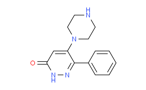 CAS No. 132814-16-5, 6-Phenyl-5-piperazino-3(2H)-pyridazinone