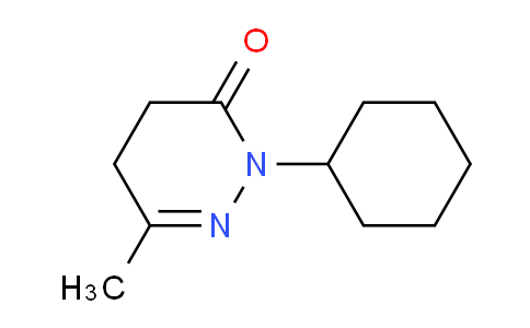 CAS No. 64233-10-9, 2-cyclohexyl-6-methyl-4,5-dihydropyridazin-3(2H)-one