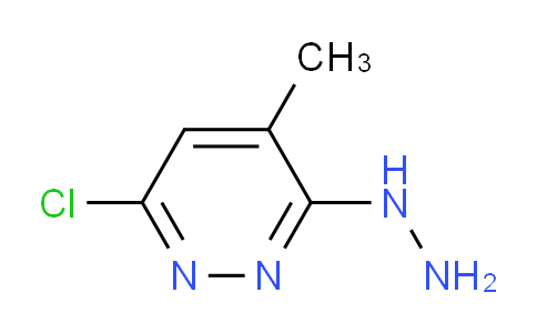 CAS No. 66530-55-0, 6-chloro-3-hydrazinyl-4-methylpyridazine