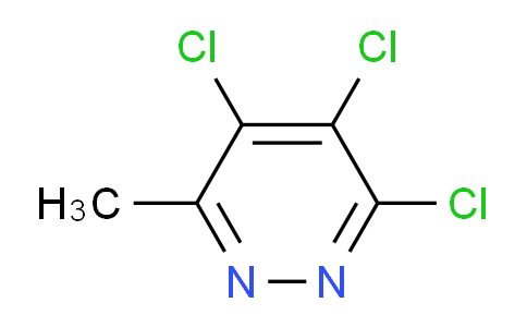 CAS No. 66572-23-4, 3,4,5-trichloro-6-methylpyridazine