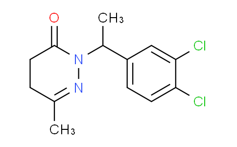 CAS No. 70646-67-2, 2-(1-(3,4-dichlorophenyl)ethyl)-6-methyl-4,5-dihydropyridazin-3(2H)-one