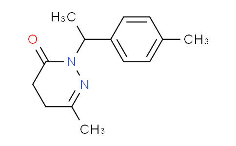 CAS No. 70646-74-1, 6-methyl-2-(1-(p-tolyl)ethyl)-4,5-dihydropyridazin-3(2H)-one