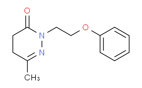 CAS No. 70646-87-6, 6-methyl-2-(2-phenoxyethyl)-4,5-dihydropyridazin-3(2H)-one