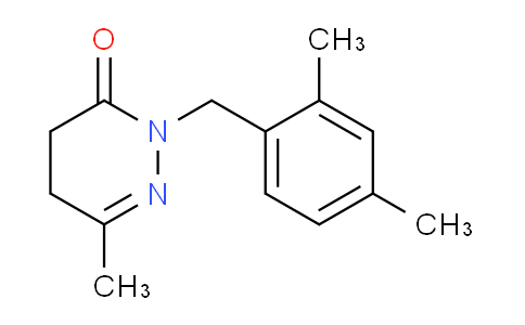 CAS No. 859956-07-3, 2-(2,4-dimethylbenzyl)-6-methyl-4,5-dihydropyridazin-3(2H)-one