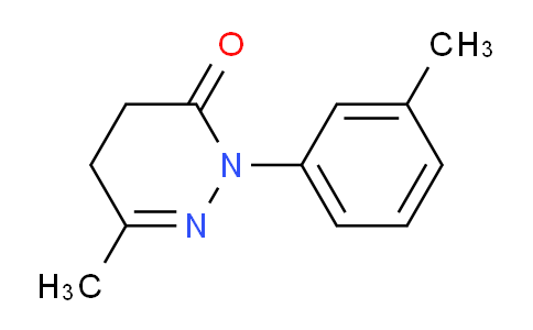 CAS No. 867130-70-9, 6-methyl-2-(m-tolyl)-4,5-dihydropyridazin-3(2H)-one