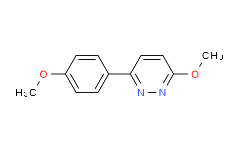 CAS No. 242802-84-2, 3-methoxy-6-(4-methoxyphenyl)pyridazine
