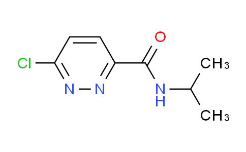 CAS No. 345582-90-3, 6-chloro-N-isopropylpyridazine-3-carboxamide
