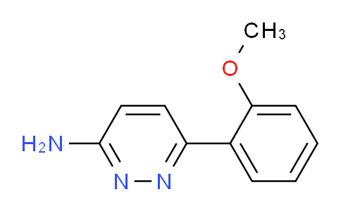 CAS No. 342047-16-9, 6-(2-methoxyphenyl)pyridazin-3-amine