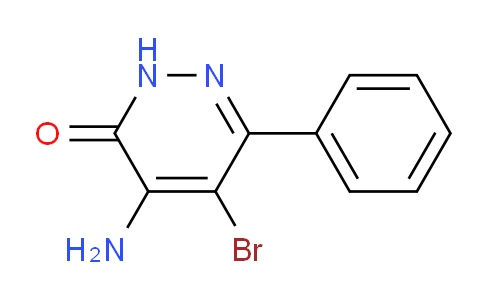 CAS No. 350578-55-1, 4-amino-5-bromo-6-phenylpyridazin-3(2H)-one