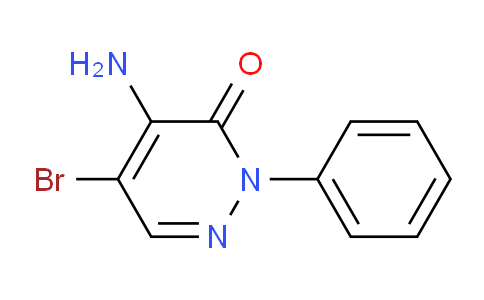 CAS No. 37626-96-3, 4-amino-5-bromo-2-phenylpyridazin-3(2H)-one