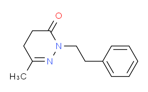 CAS No. 5843-78-7, 6-methyl-2-phenethyl-4,5-dihydropyridazin-3(2H)-one