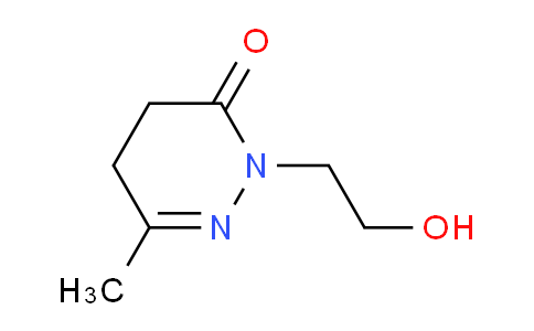 CAS No. 5843-91-4, 2-(2-hydroxyethyl)-6-methyl-4,5-dihydropyridazin-3(2H)-one