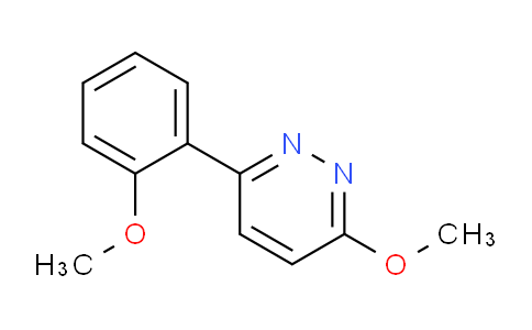 CAS No. 927706-78-3, 3-methoxy-6-(2-methoxyphenyl)pyridazine