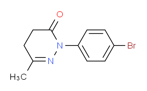 CAS No. 99853-01-7, 2-(4-bromophenyl)-6-methyl-4,5-dihydropyridazin-3(2H)-one
