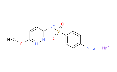 CAS No. 2577-32-4, Sodium ((4-aminophenyl)sulfonyl)(6-methoxypyridazin-3-yl)amide