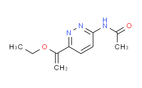 CAS No. 1313712-40-1, N-(6-(1-ethoxyvinyl)pyridazin-3-yl)acetamide