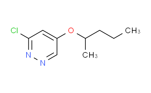 CAS No. 1346691-21-1, 3-chloro-5-(pentan-2-yloxy)pyridazine