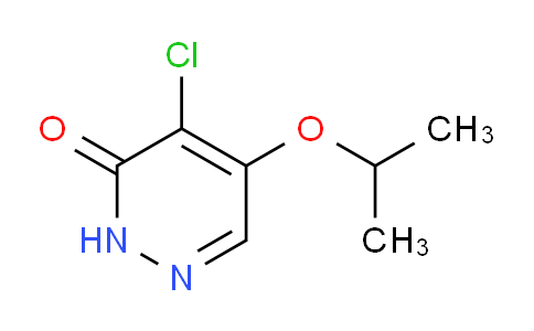CAS No. 1346697-45-7, 4-chloro-5-isopropoxypyridazin-3(2H)-one