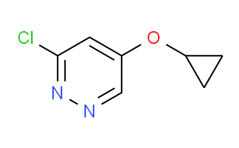 CAS No. 1346691-24-4, 3-chloro-5-cyclopropoxypyridazine